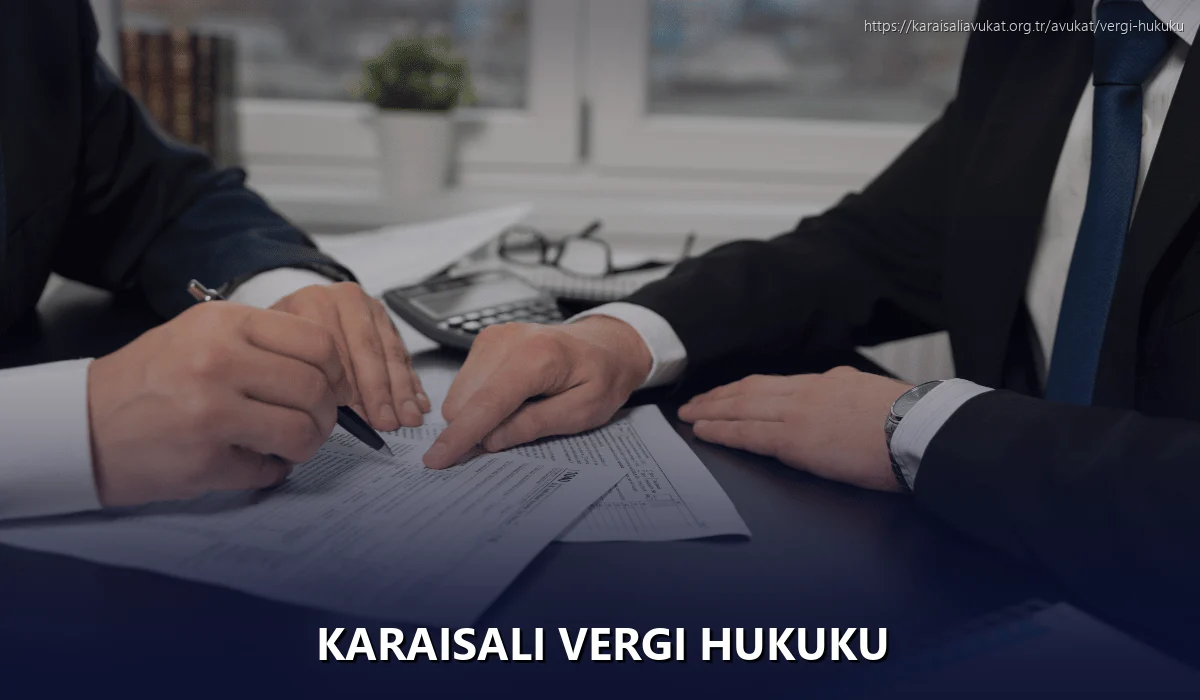 Karaisalı Vergi Hukuku